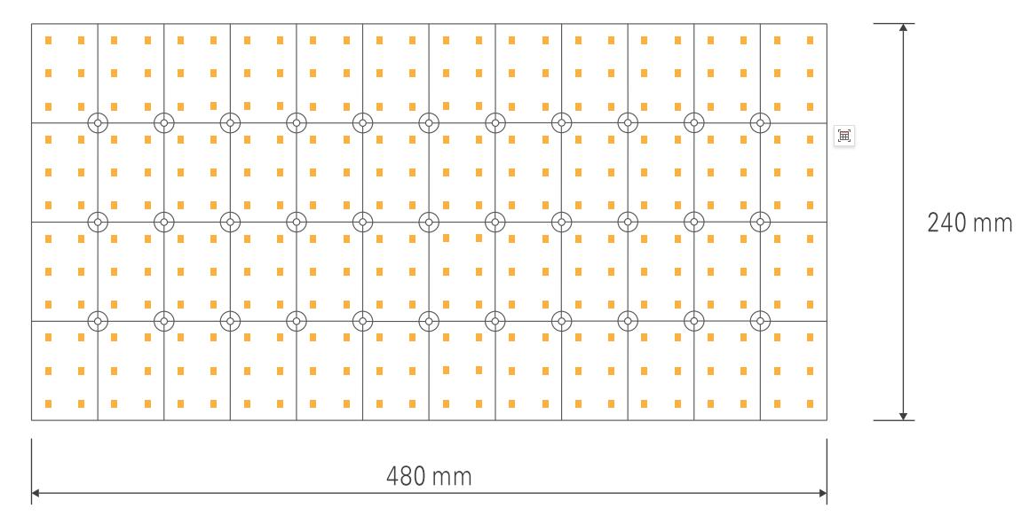 FT2835 – Single Colour Flex Tile
