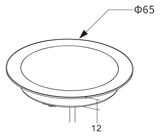 Puck cabinet light