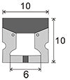 Square Flex Neon 1010