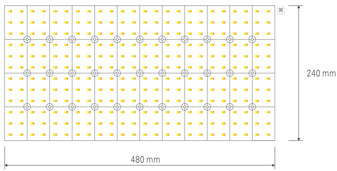 FT2835 – Dual White (CCT) Flex Tile