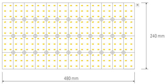 FT2835 – Dual White (CCT) Flex Tile
