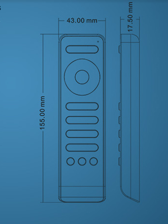 RS2 Dual white remote
